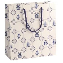 Cadeautasje Delfts blauw