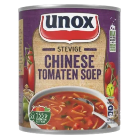 Unox stevige Chinese tomatensoep