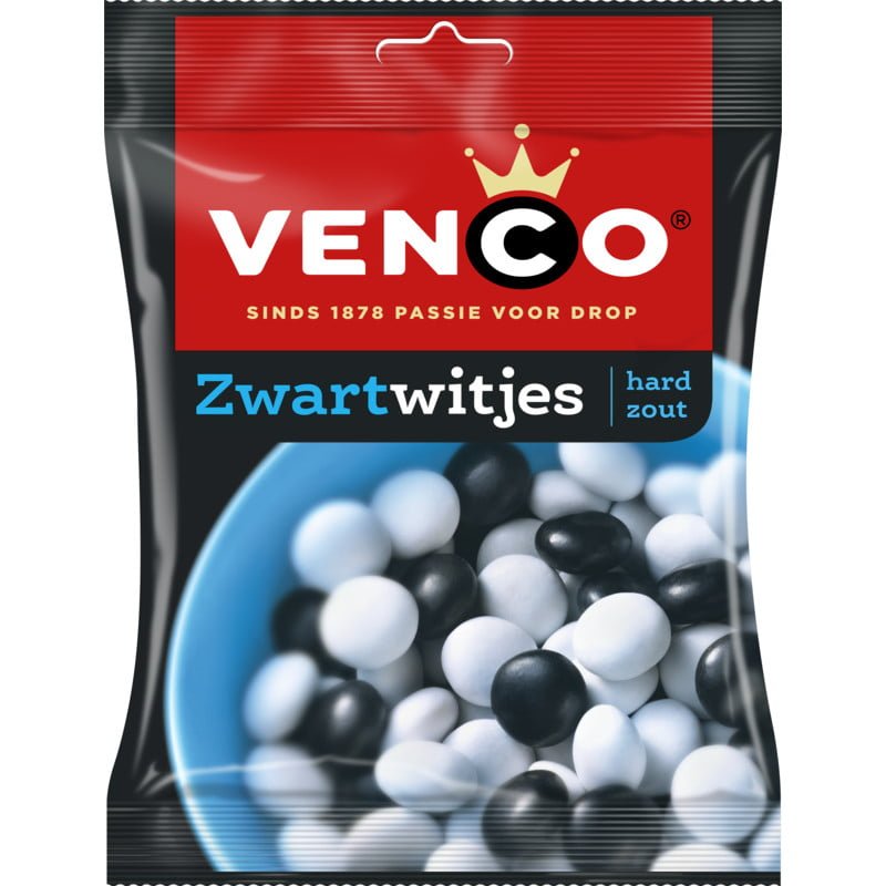 Venco black and white treats