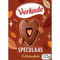 Verkade chocoladehart melk speculaas