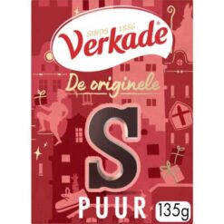 Verkade chocolade letter puur