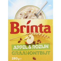 Brinta appel rozijn graanontbijt