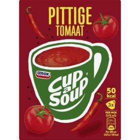 Cup a soup pittige tomaat