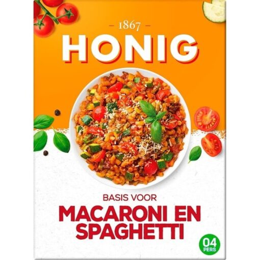 Honig mix voor macaroni spaghetti