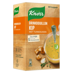 Knorr drinkbouillon kip met tuinkruiden 80st