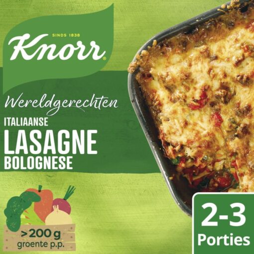 Knorr  Italiaanse lasagne bolognese