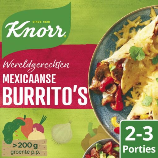 Knorr Mexican burritos