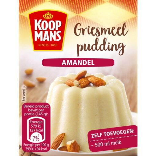 Koopmans semolina pudding almond