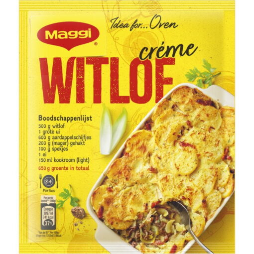 Maggi ovenschotel witlof cremesaus
