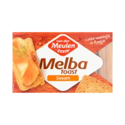 Melba toast sesam