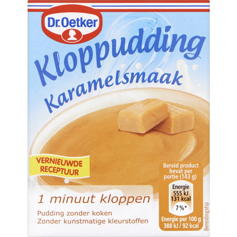 Oetker pudding karamel