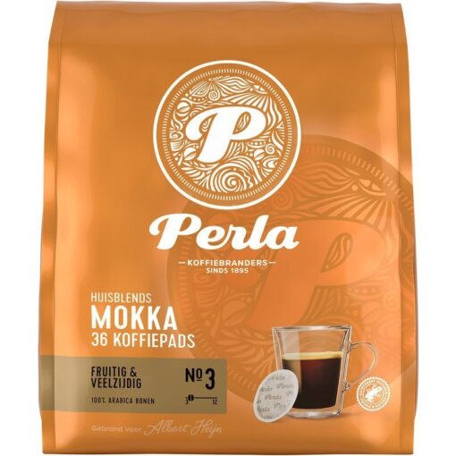 Perla mokka koffiepads
