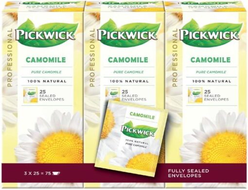 Pickwick kamille thee 3x25