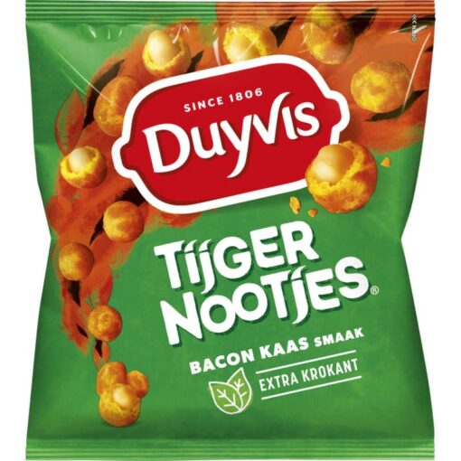 Duyvis tijgernootjes bacon/cheese