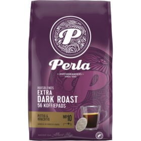 Perla extra dark roast koffiepads 56st.