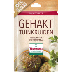 De zakjes van Verstegen bestaan voor 100% uit natuurlijke ingredienten. De mixen zijn gemaakt van heerlijke kruiden en specerijen, afkomstig van natuurlijke oorsprong.