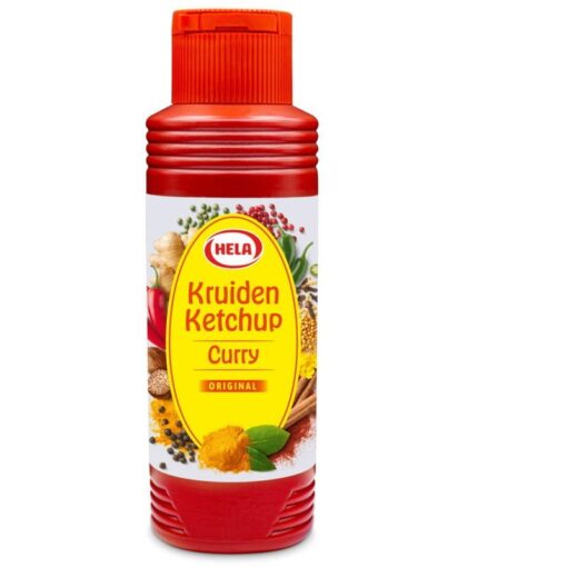 Hela kruiden ketchup curry 300ml