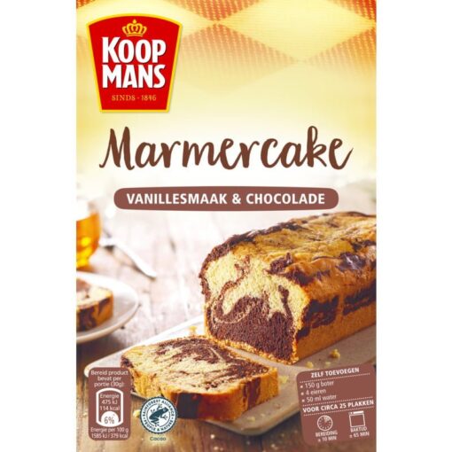 Koopmans marble cake vanilla chocolate