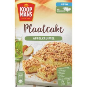 Koopmans plaatcake appelkruimel