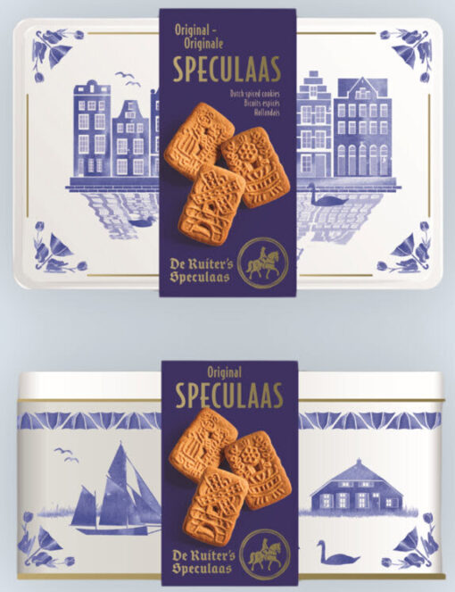 De ruiter's speculaas in blik
