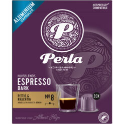 Perla Espresso dark capsules