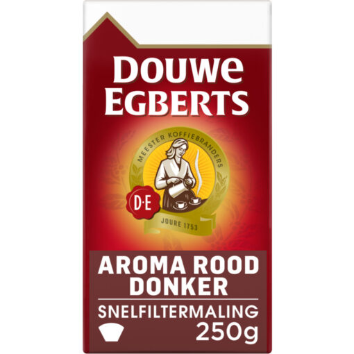 Douwe Egberts Aroma rood donker snelfiltermaling