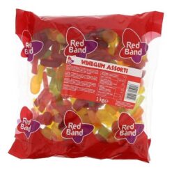 Red band winegums assorti
