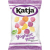 Katja Yoghurtgums - vegetarisch snoepgoed met fruitsap en yoghurt in een 500 grams verpakking.